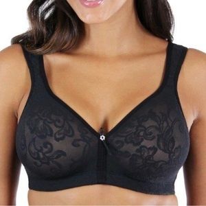 Lunaire Black Versailles Wire-Free Seamless Bra